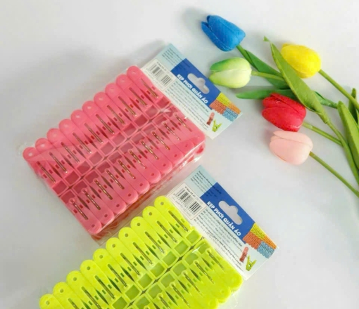 Bộ kẹp nhựa phơi quần áo 